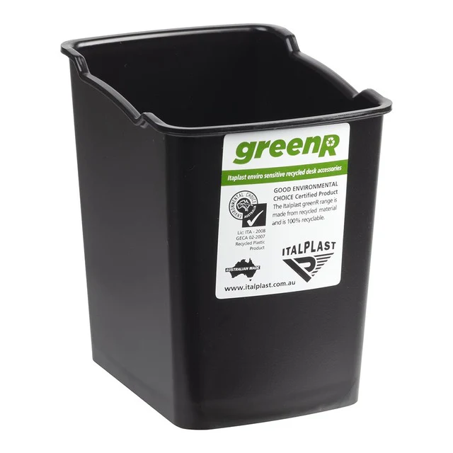 Italplast Greenr Pen Cup Black - Nail Gallerys