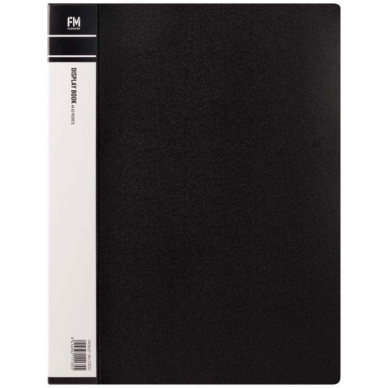 FM Display Book Size A4 60 Pocket Polypropylene - Nail Gallerys