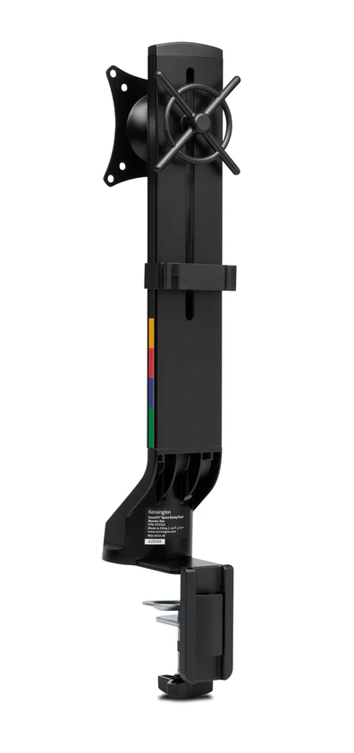 Kensington Space Saving Single Black Monitor Arm - Nail Gallerys