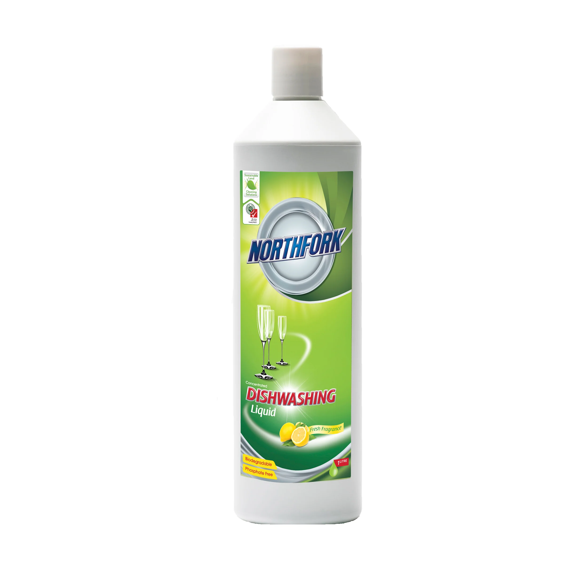 Northfork Geca Dishwashing Liquid 1 Litre - Pack Of 12 - Nail Gallerys