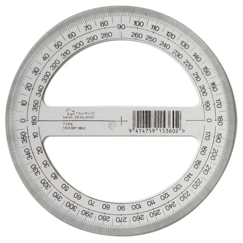 Taurus Protractor 15cm 360 - Nail Gallerys