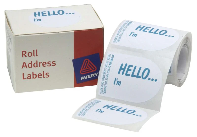 Avery Label Dispenser Dmo5843he Hello I'm - Nail Gallerys