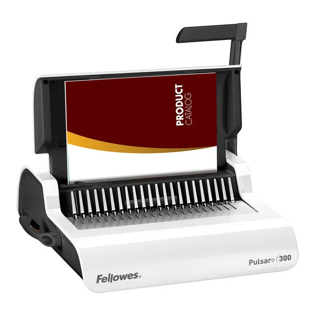 Fellowes Pulsar+ 300 Plastic Comb Binding Machine - Nail Gallerys