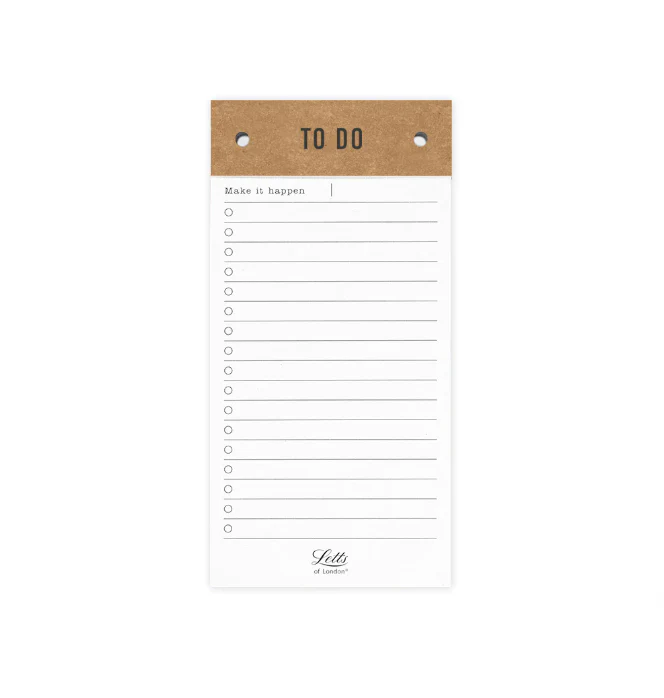 Letts Conscious To Do Notepad Refill - Nail Gallerys