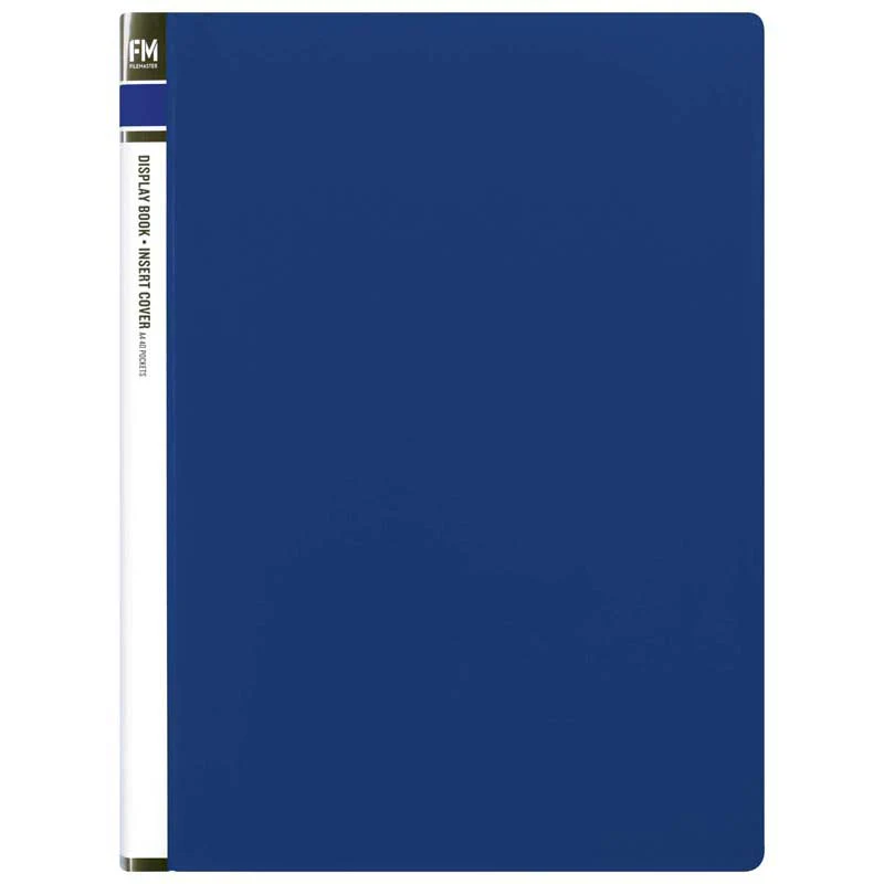FM Display Book Insert Cover 20 Pocket Size A4 Polypropylene - Nail Gallerys