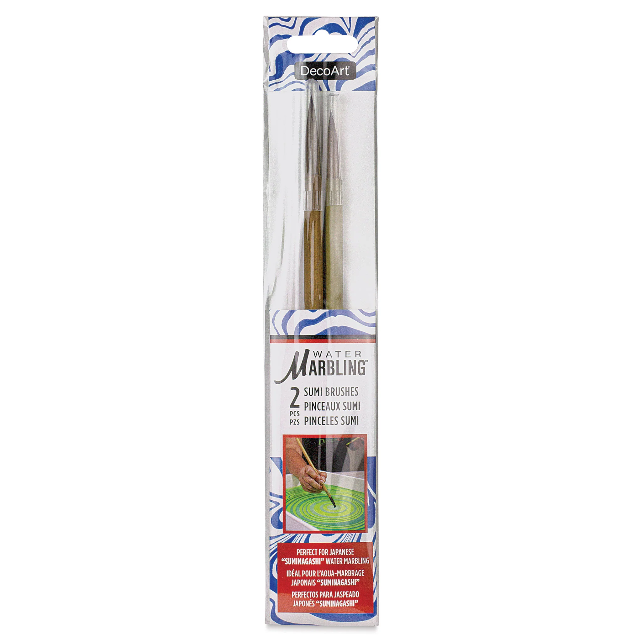 Decoart Traditional Sumi Brushes Set Of 2 - Nail Gallerys