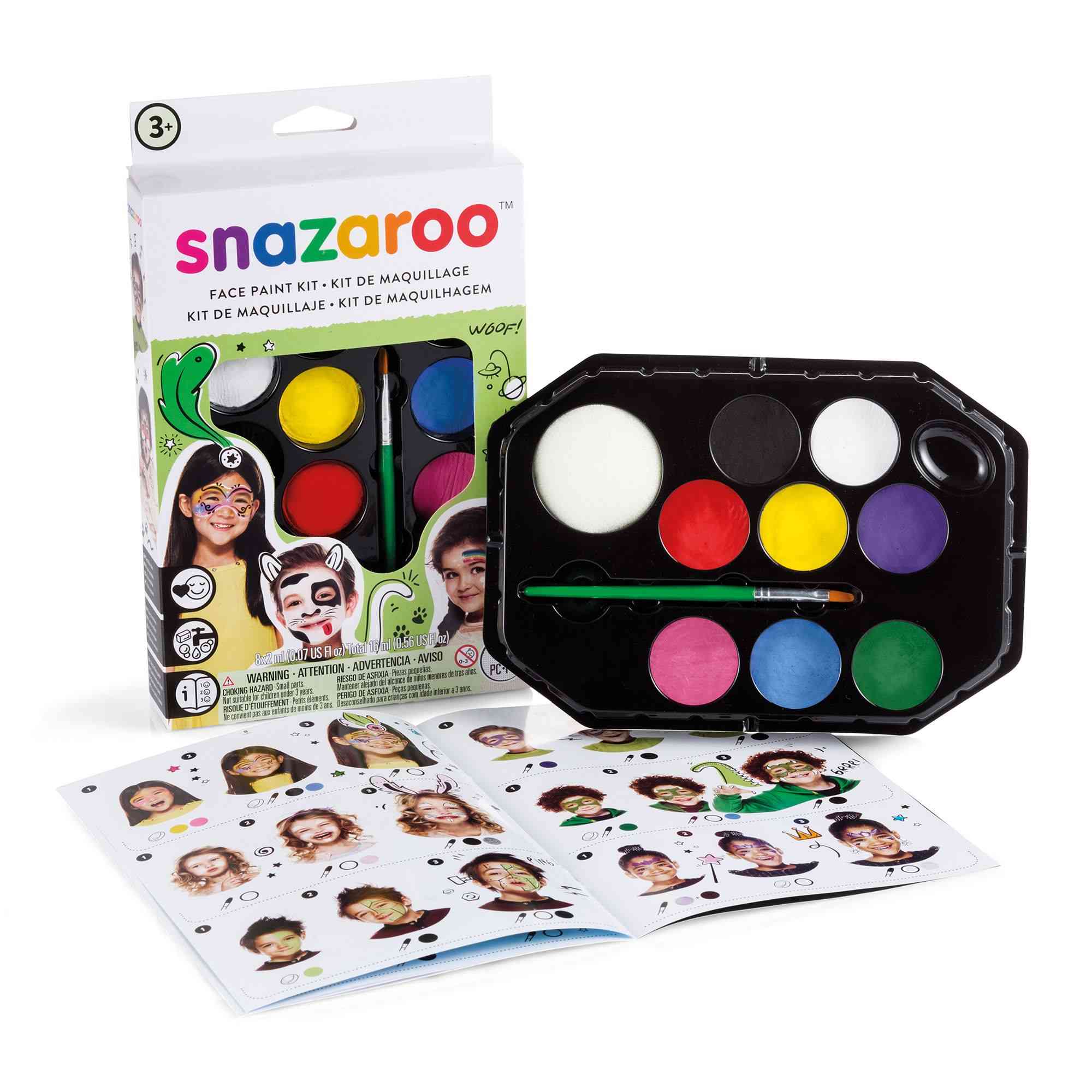 Snazaroo Palette Kit Rainbow - Nail Gallerys