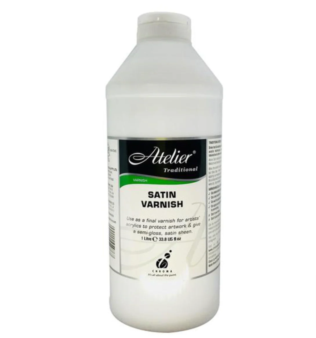 Atelier Satin Varnish 1 Litre - Nail Gallerys