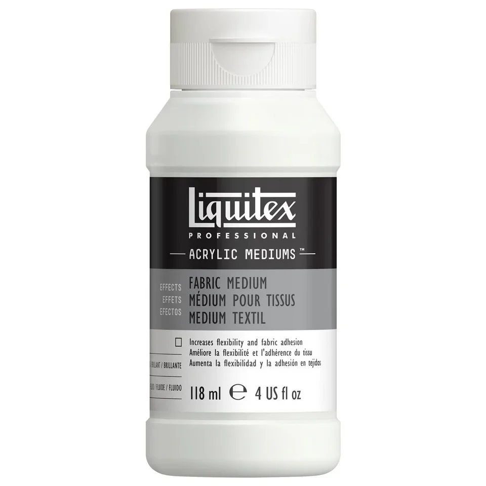 Liquitex 118ml Fabric Fluid Effect Medium - Nail Gallerys