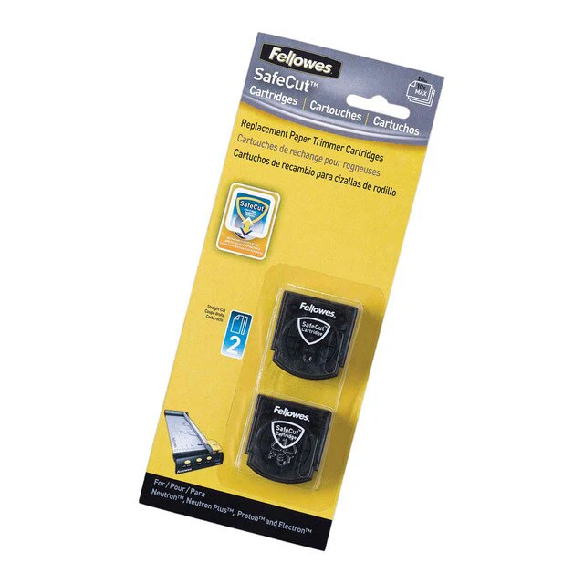 Fellowes Safecut Trimmer Blades Kit Pack Of 2 - Nail Gallerys