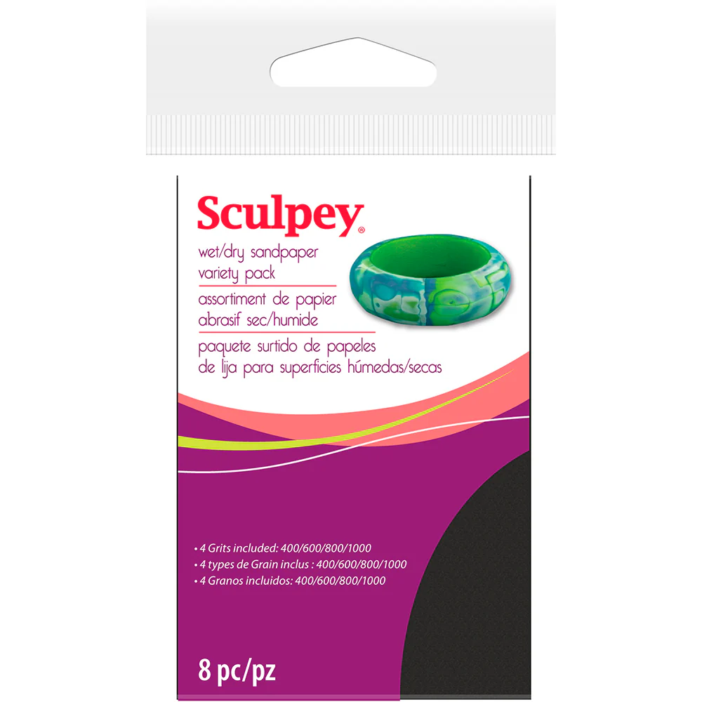 Sculpey Wet/dry Sandpaper Pack - Nail Gallerys