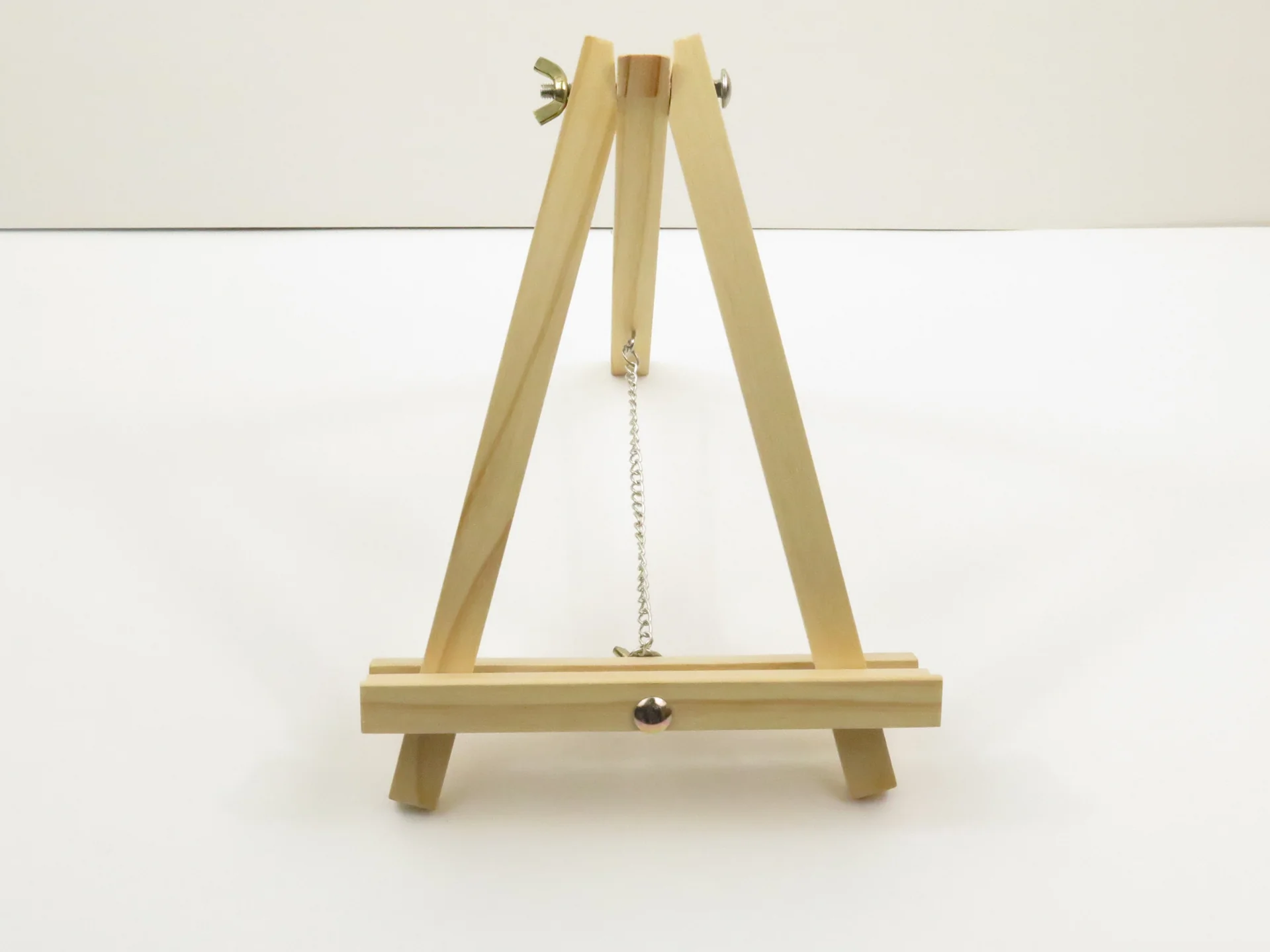Das Mini A-frame Display Easel (pine) 24x18cm - Nail Gallerys