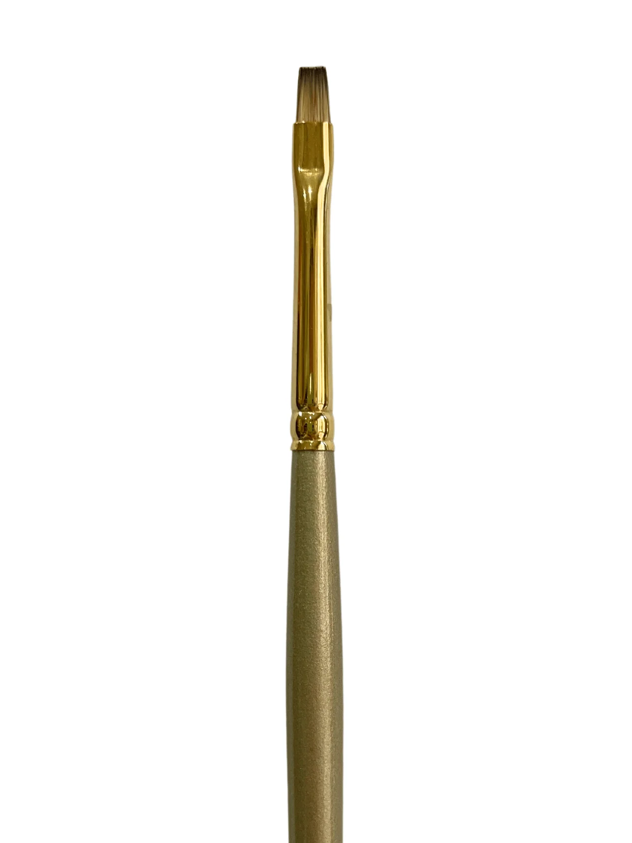 Das S2100 Imitation Synthetic Mongoose Bright Long Handle Brushes - Nail Gallerys