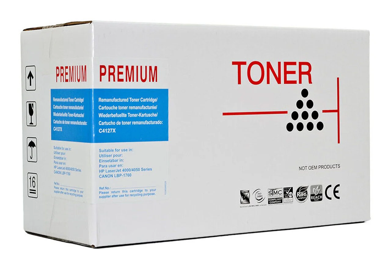 Icon Compatible Hp C4127x/canon Ep52 Black Toner Cartridge - Nail Gallerys