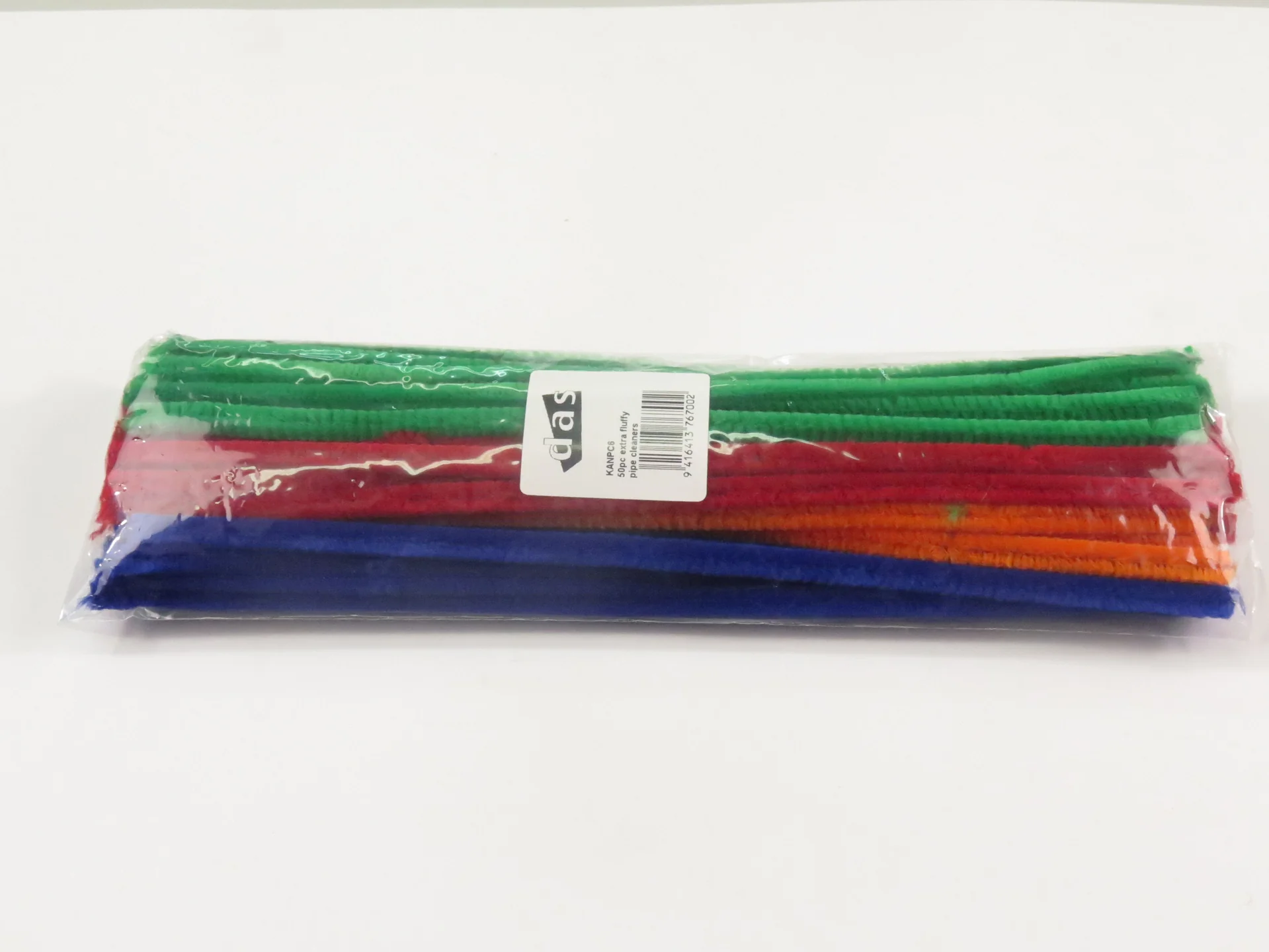 Das Pipe Cleaners Extra Fluffy 30cm Pack Of 50 - Nail Gallerys