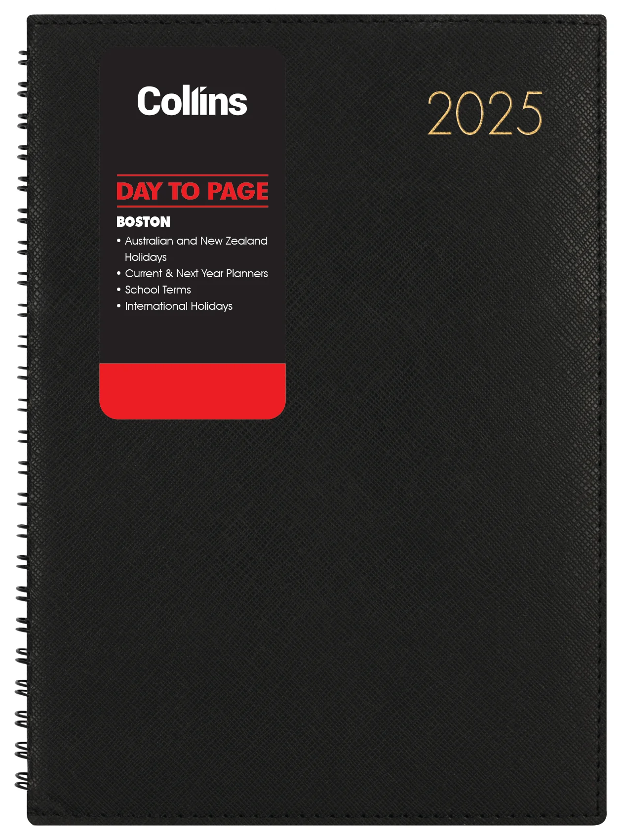 Collins Boston A51 Day To Page Wiro Diaries - Nail Gallerys