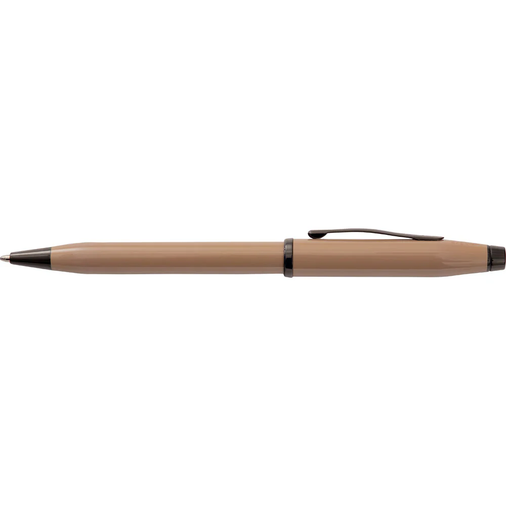 Cross Century II Earthy Beige with Black PVD Trim Ballpoint Pen - Nail Gallerys