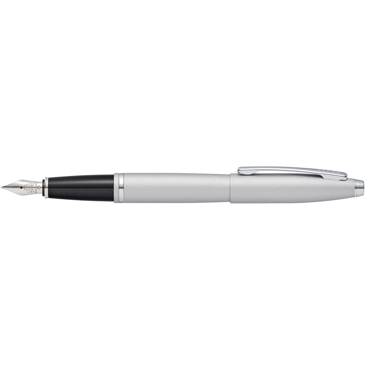 Cross Calais Satin Chrome Medium Nib Fountain Pen - Nail Gallerys