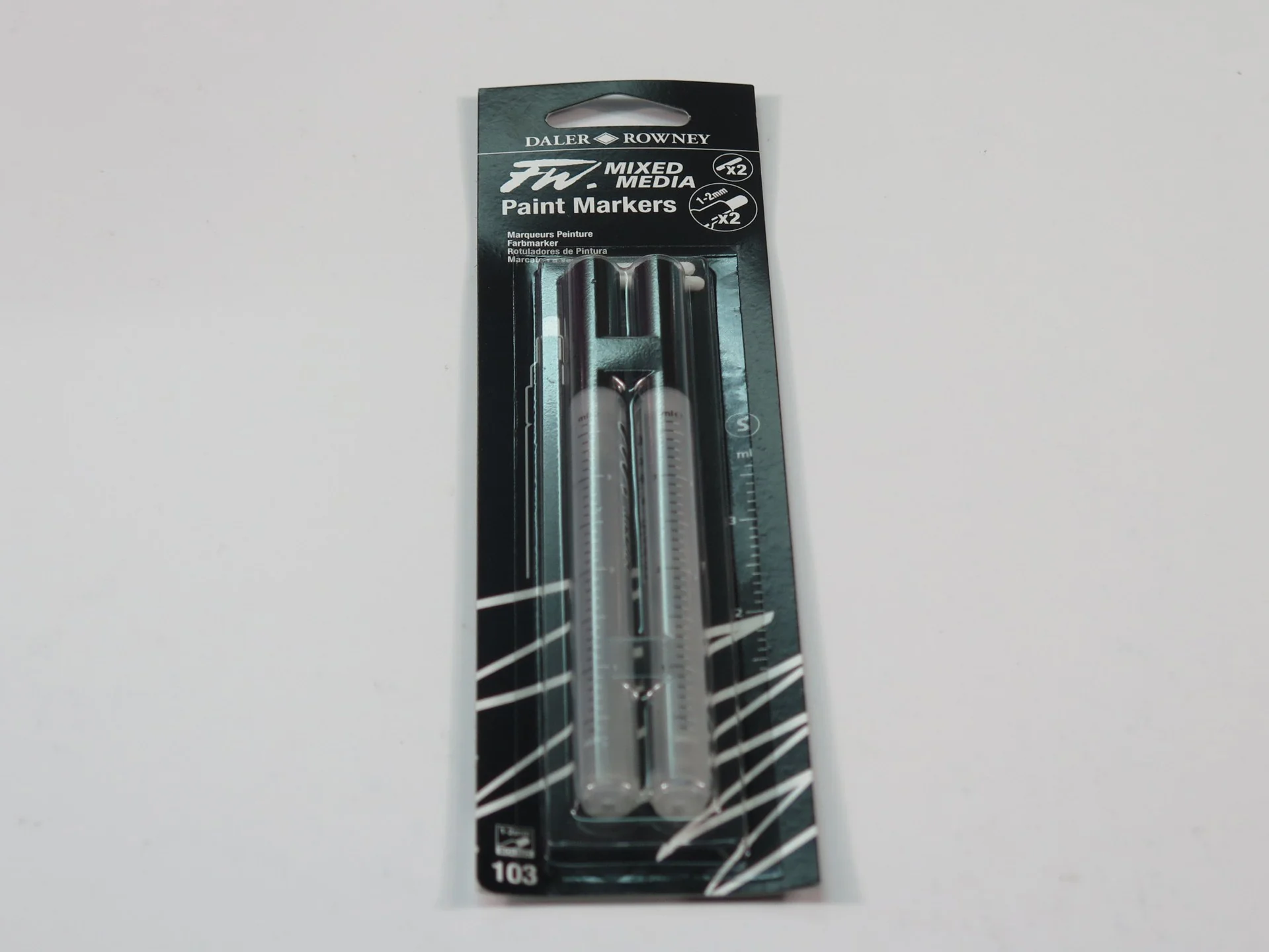 Daler Rowney FW Mixed Media Marker Set Small Round - Nail Gallerys