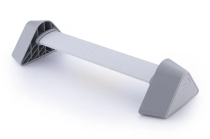 Kensington Slimline Rocking Footrest Black - Nail Gallerys