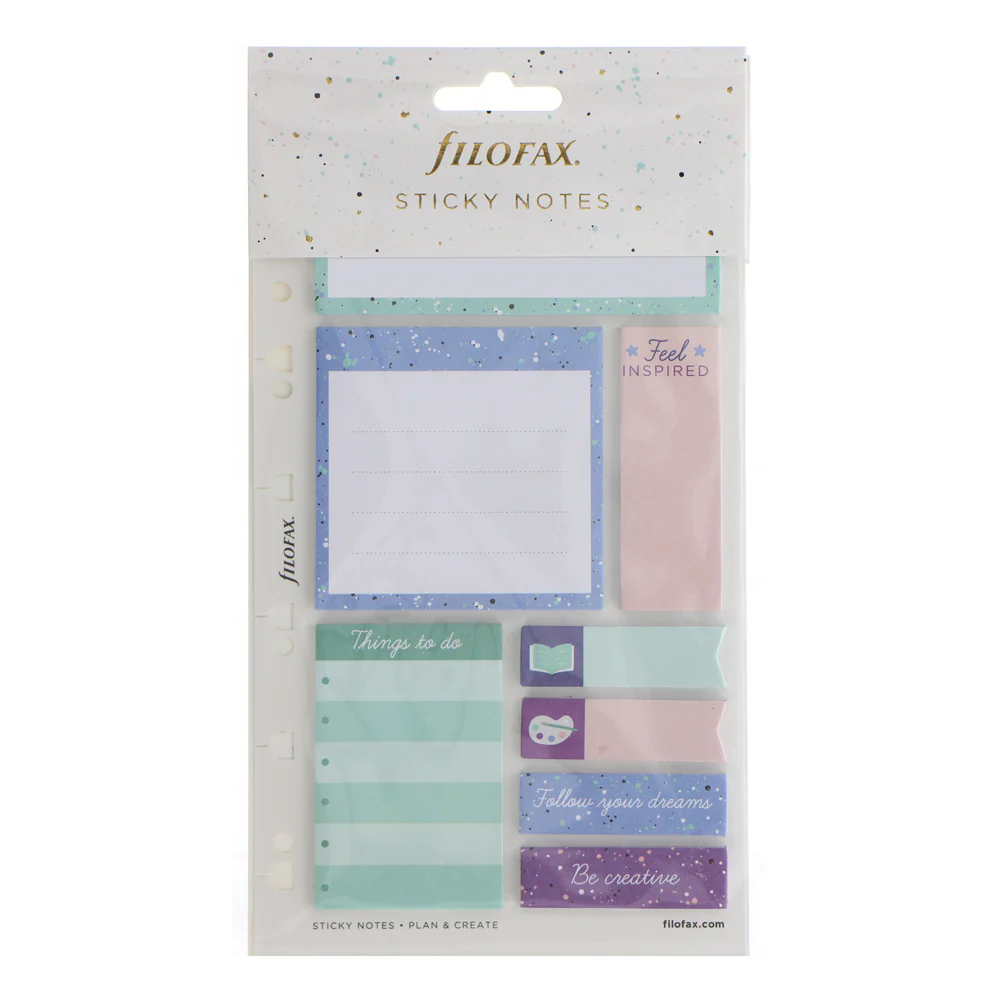 Filofax Expressions Sticky Notes Pack - Nail Gallerys