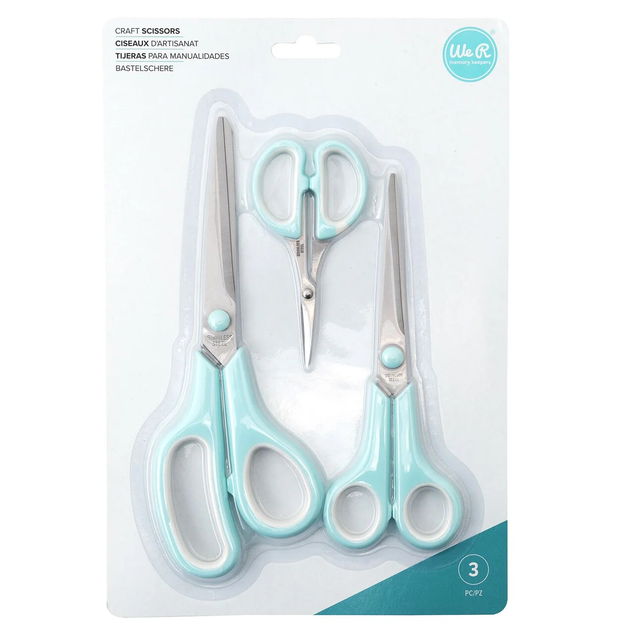 We R Memory Keepers Crafting Scissors Set of 3 - Nail Gallerys