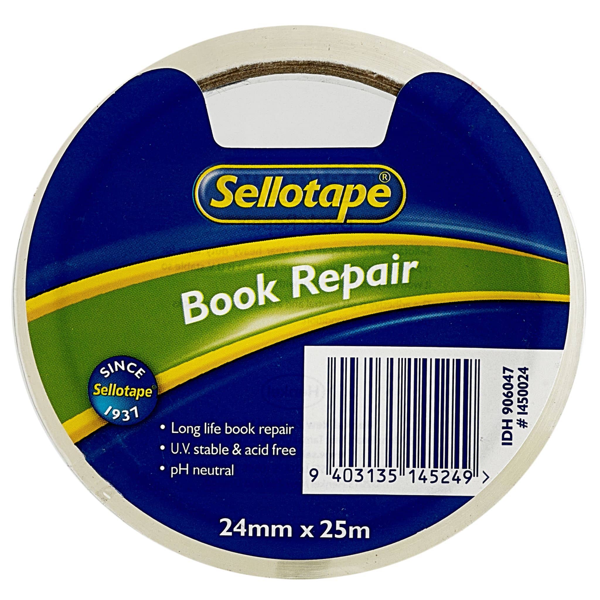 Sellotape 1450 Book Repair 24mmx25m - Nail Gallerys