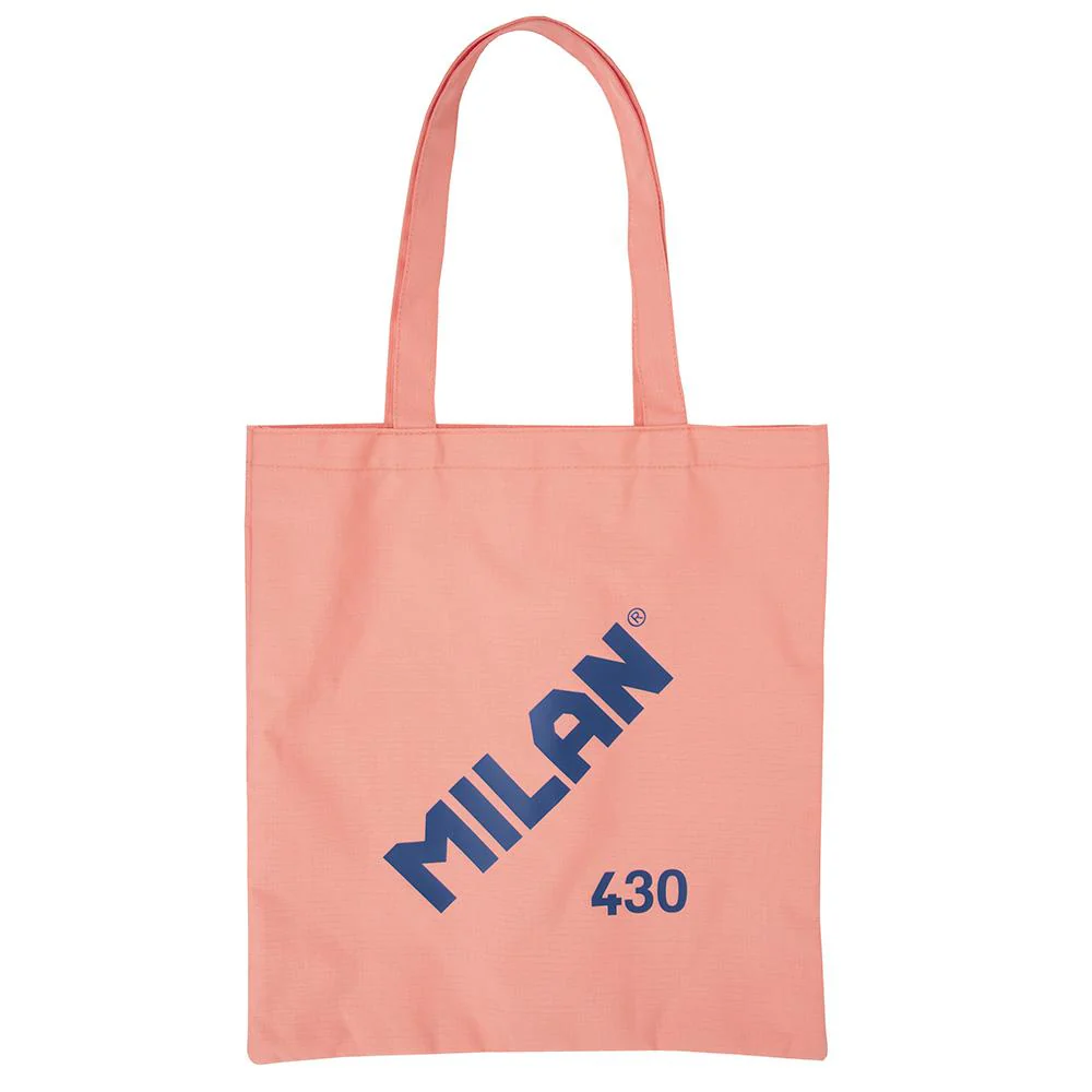 Milan 1918 Series Pink Tote Bag - Nail Gallerys