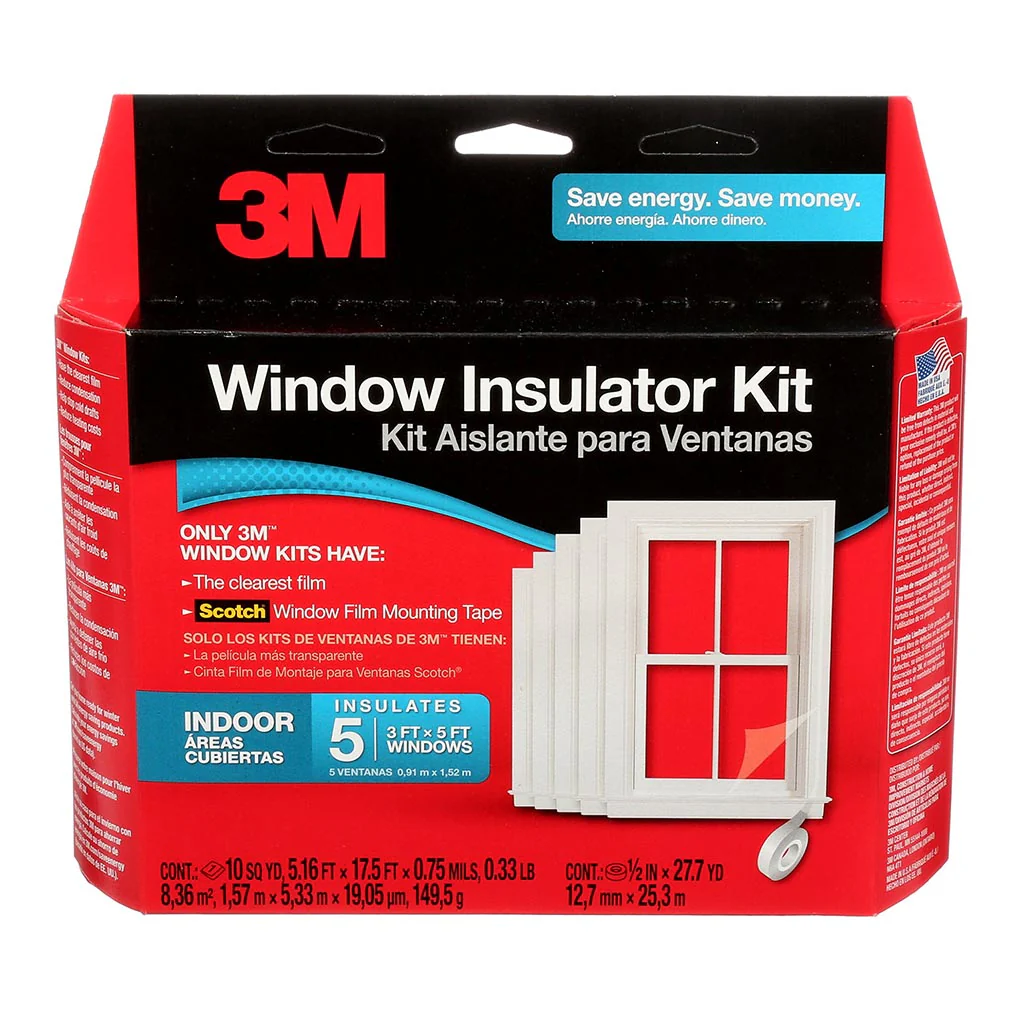 3M Window Insulation Kit for 5 Windows - Nail Gallerys