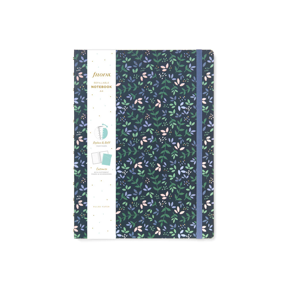 Filofax Garden A4 Dusk Notebook - Nail Gallerys