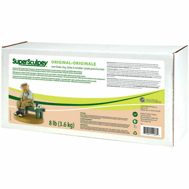 Sculpey Super Sculpey 3.6kg Beige Polymer Clay - Nail Gallerys