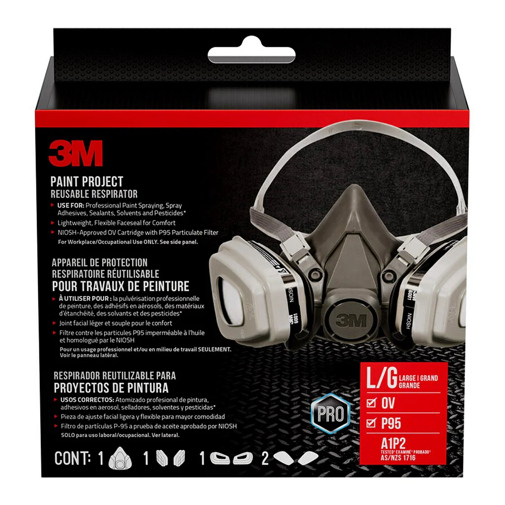 3M Performance Paint Project Respirator - Nail Gallerys