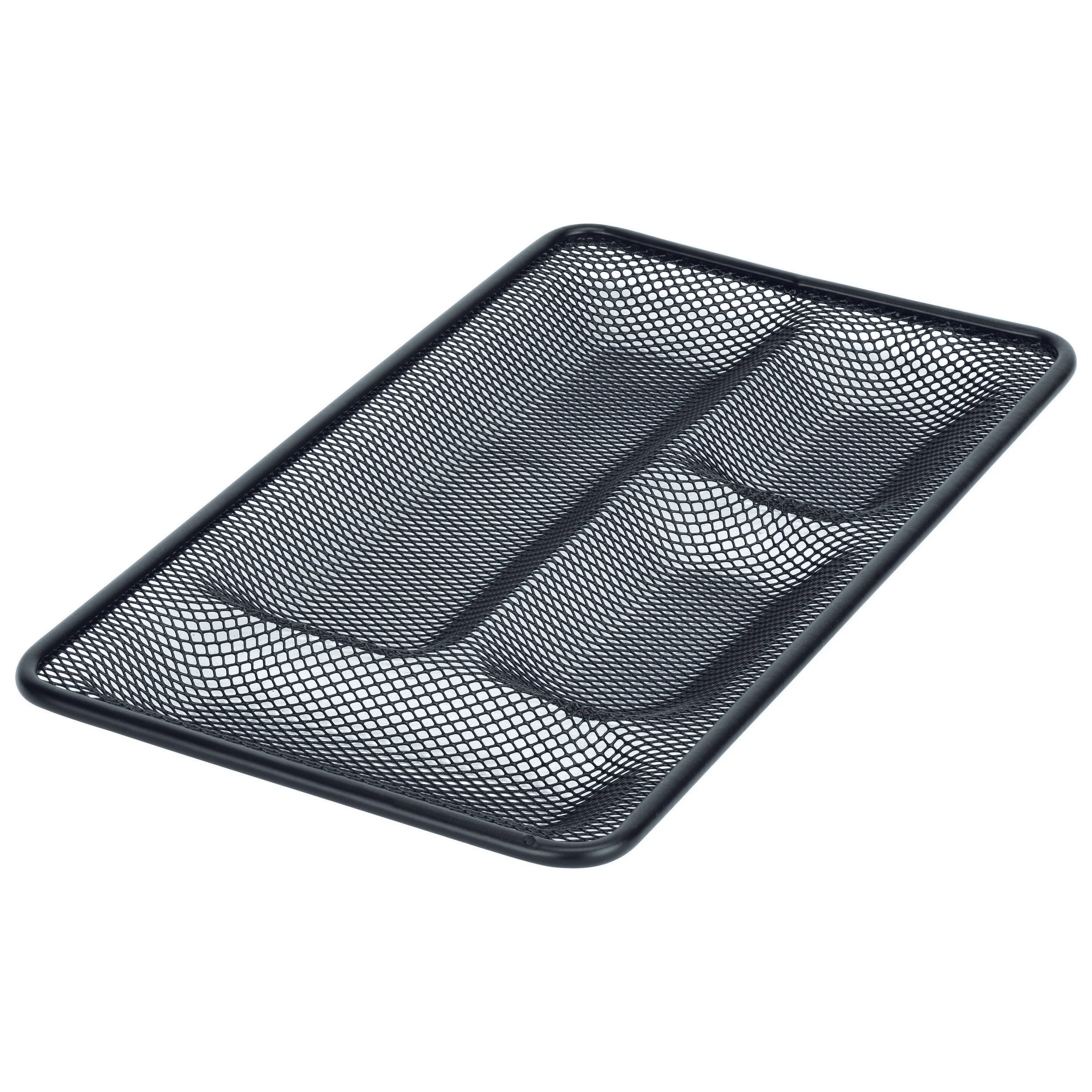 Esselte Metal Mesh Drawer Tidy Black - Nail Gallerys
