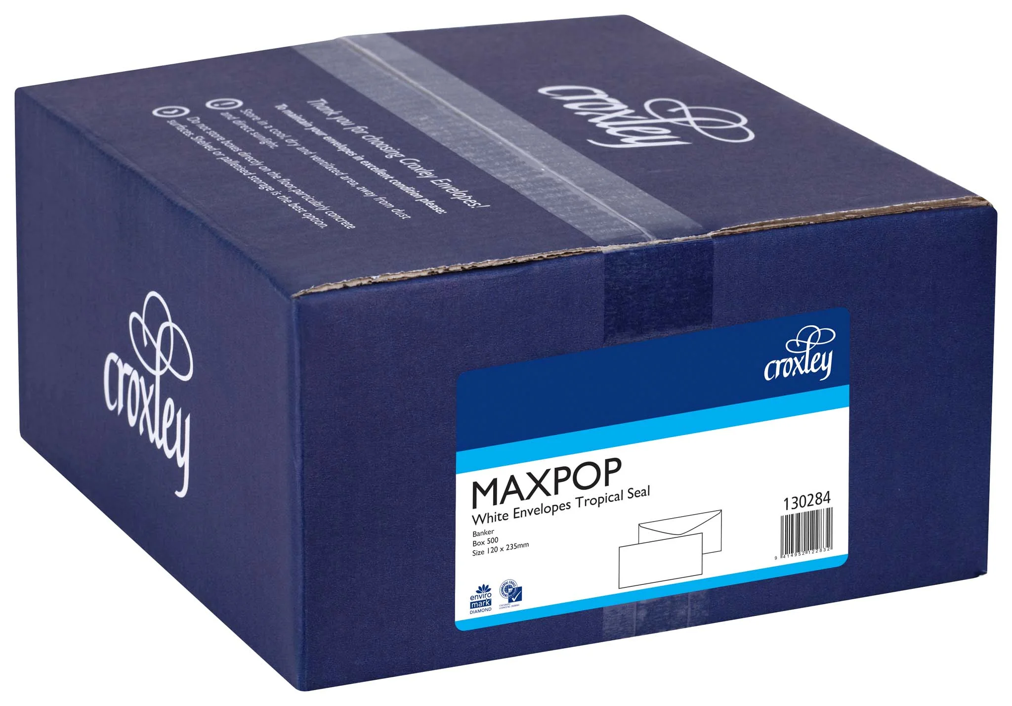Croxley Envelope Maxpop Tropical Seal Box Of 500 - Nail Gallerys