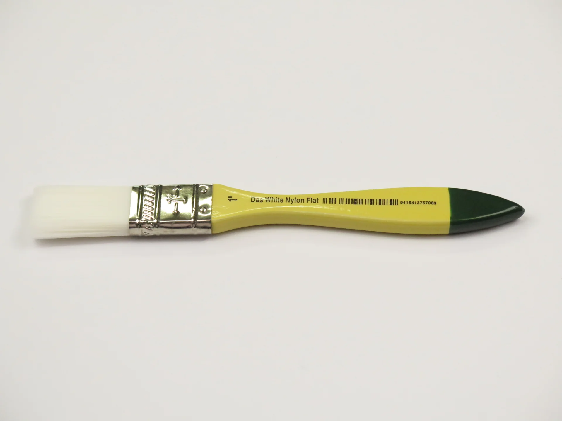 Das S8015 White Nylon Flat Brushes - Nail Gallerys