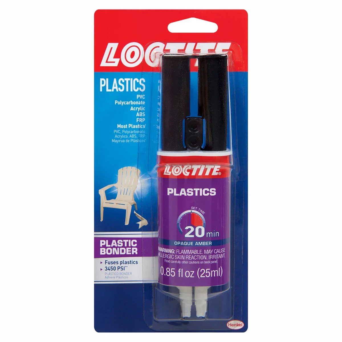 Loctite 25mL Plastic Bonder - Nail Gallerys