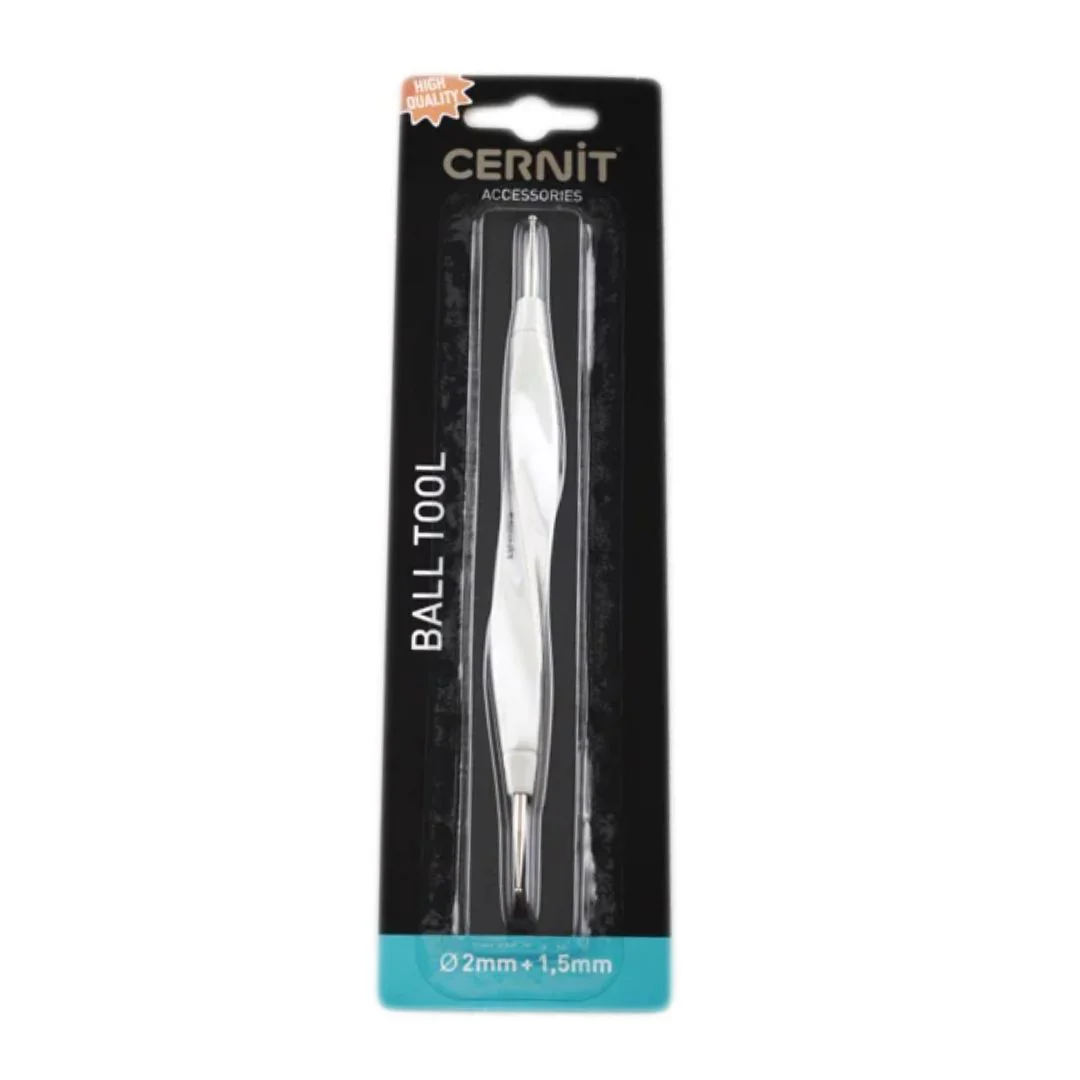 Cernit 2mm & 1.5mm Double-ended Modelling Ball Tool - Nail Gallerys