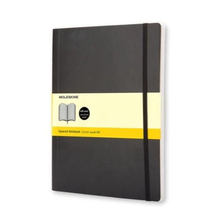 Moleskine Xtra Large Square Soft Cover Notebook - Nail Gallerys