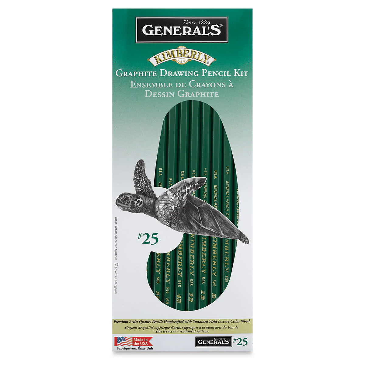 General's Kimberley Graphite Drawing Kit Set of 12 - Nail Gallerys