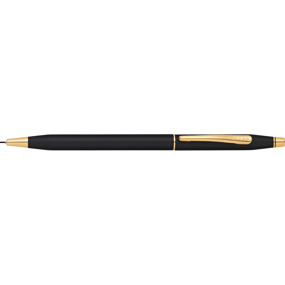 Cross Classic Century Black Lacquer with 23kt Gold Plated Trim 0.7mm Pencil - Nail Gallerys
