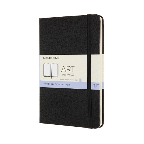 Moleskine Art Black Medium Sketchbook - Nail Gallerys