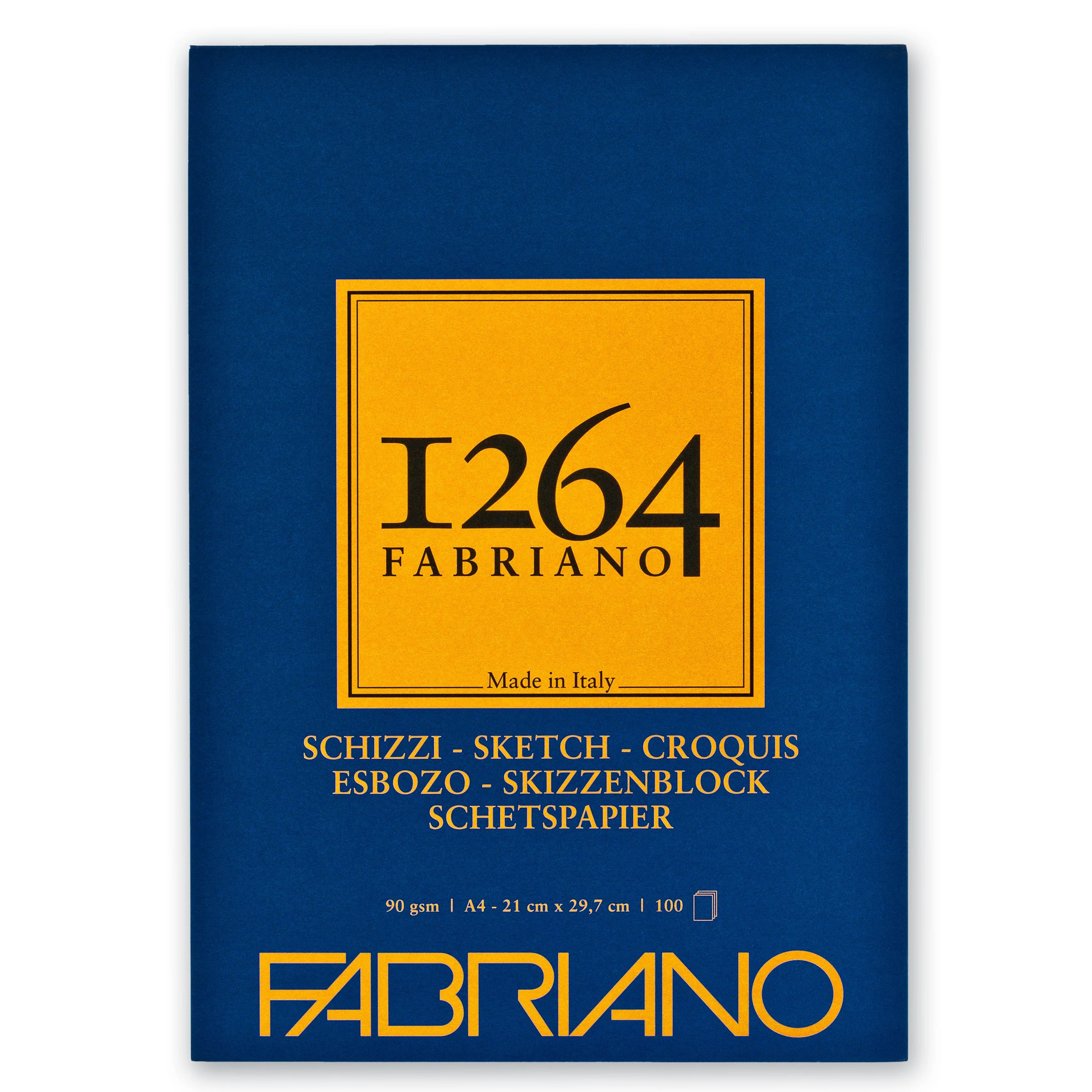 Fabriano 1264 90gsm 100 Sheet Sketch Pads - Nail Gallerys