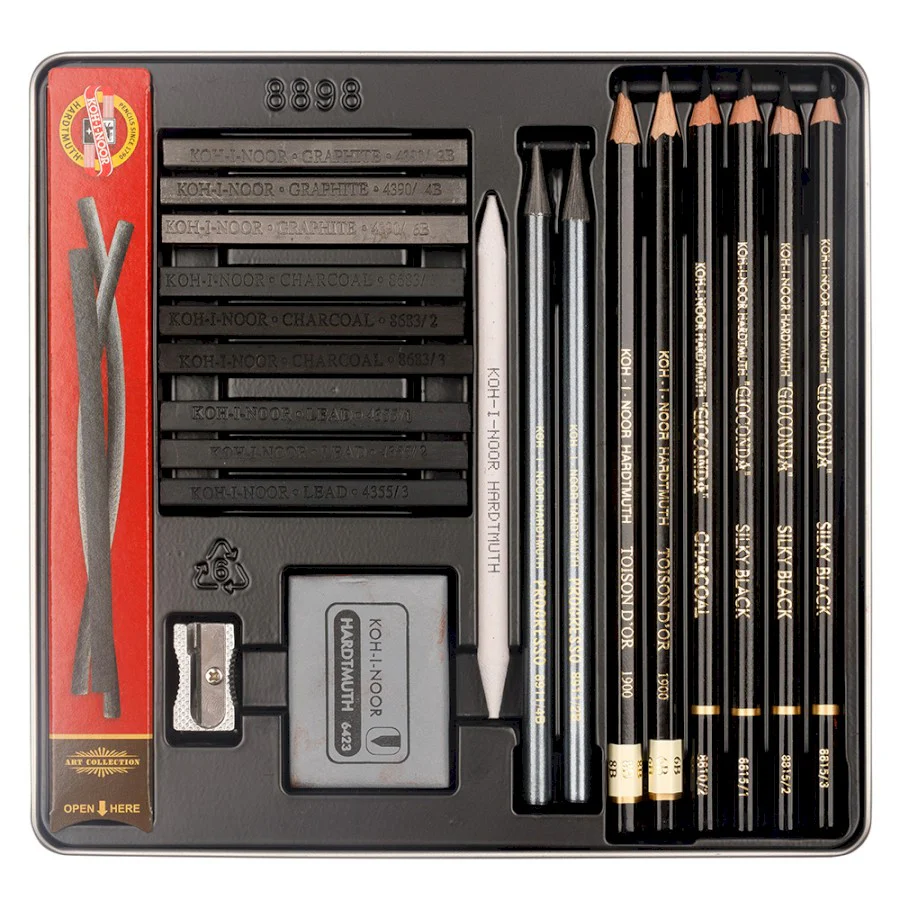Koh-I-Noor Gioconda 23 Piece Artist Sketching Set - Nail Gallerys