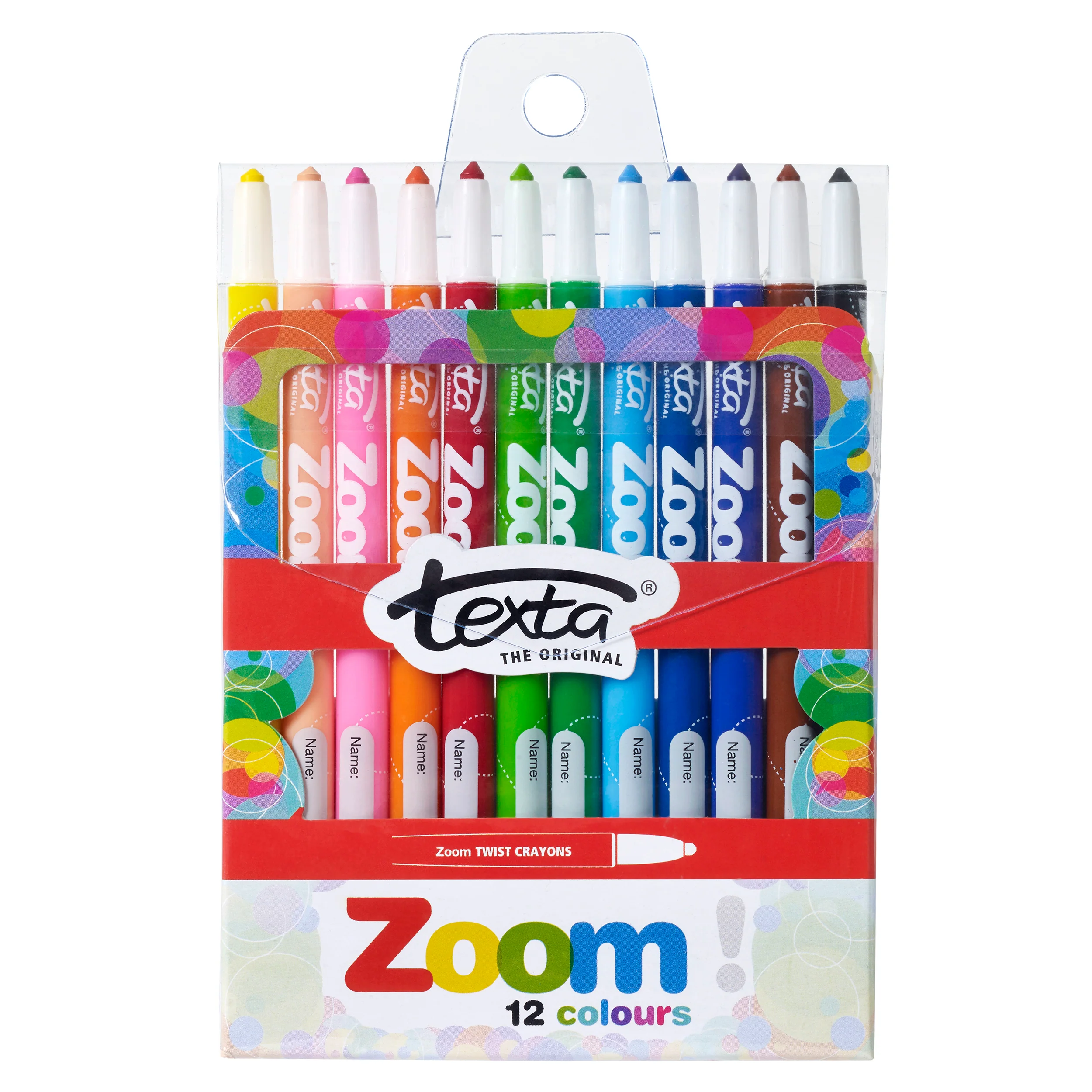 Texta Zoom Crayon Pack Of 12 - Nail Gallerys