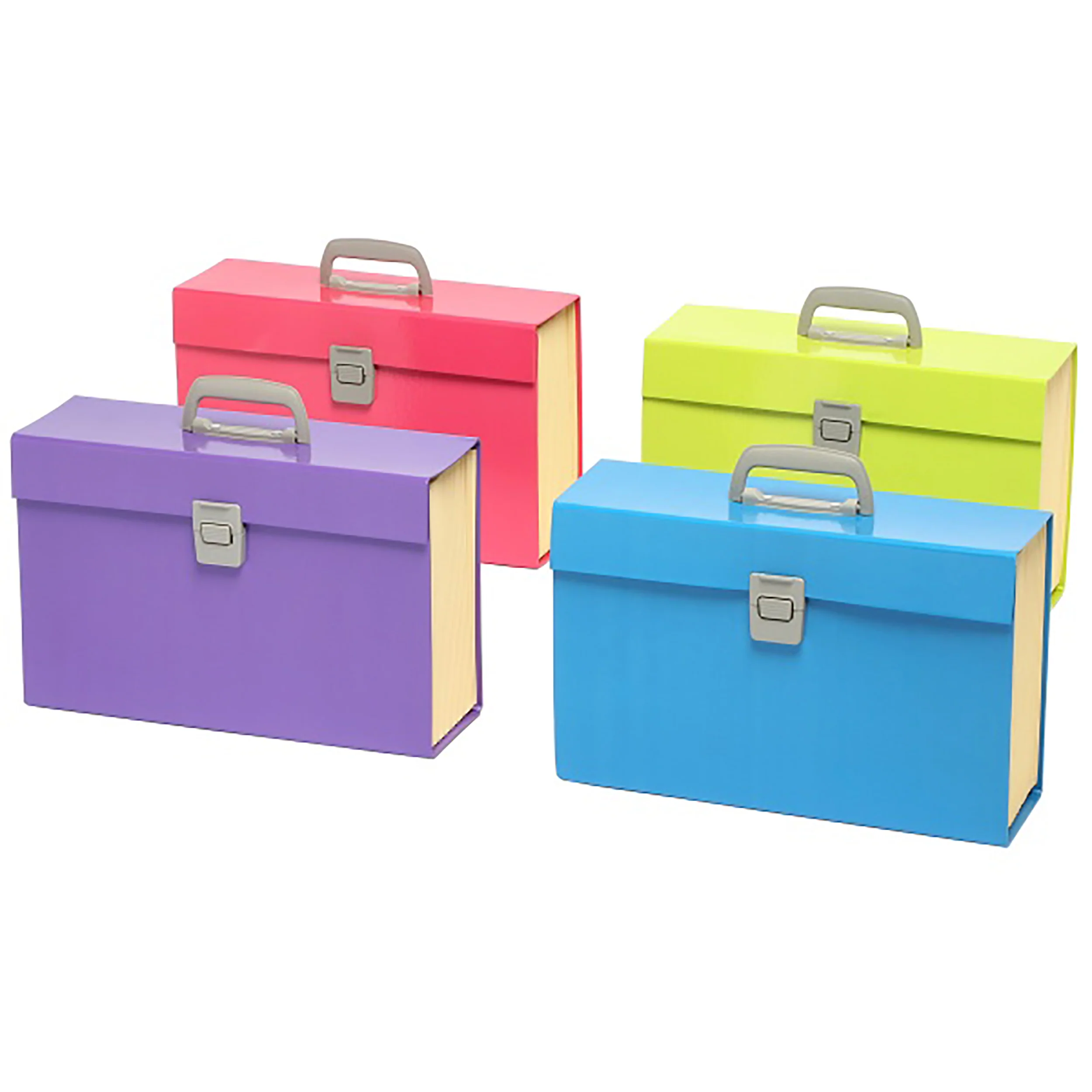 Marbig Carry File Assorted Summer Colours - Nail Gallerys