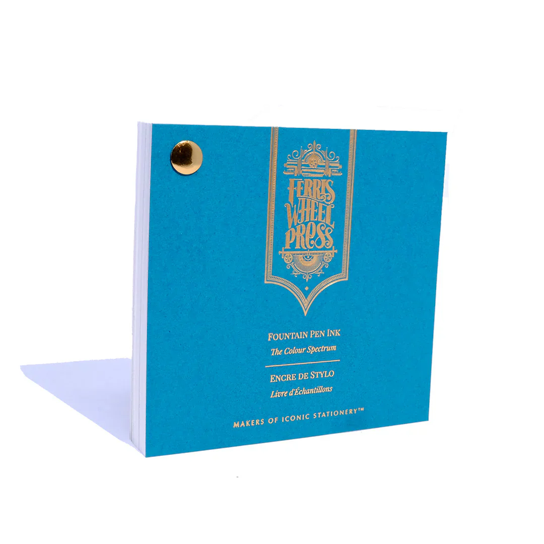 Ferris Wheel Press The Colour Spectrum 40 Pages Swatchbook - Nail Gallerys