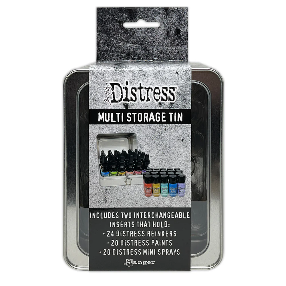 Ranger Distress Multi Storage Tin - Nail Gallerys