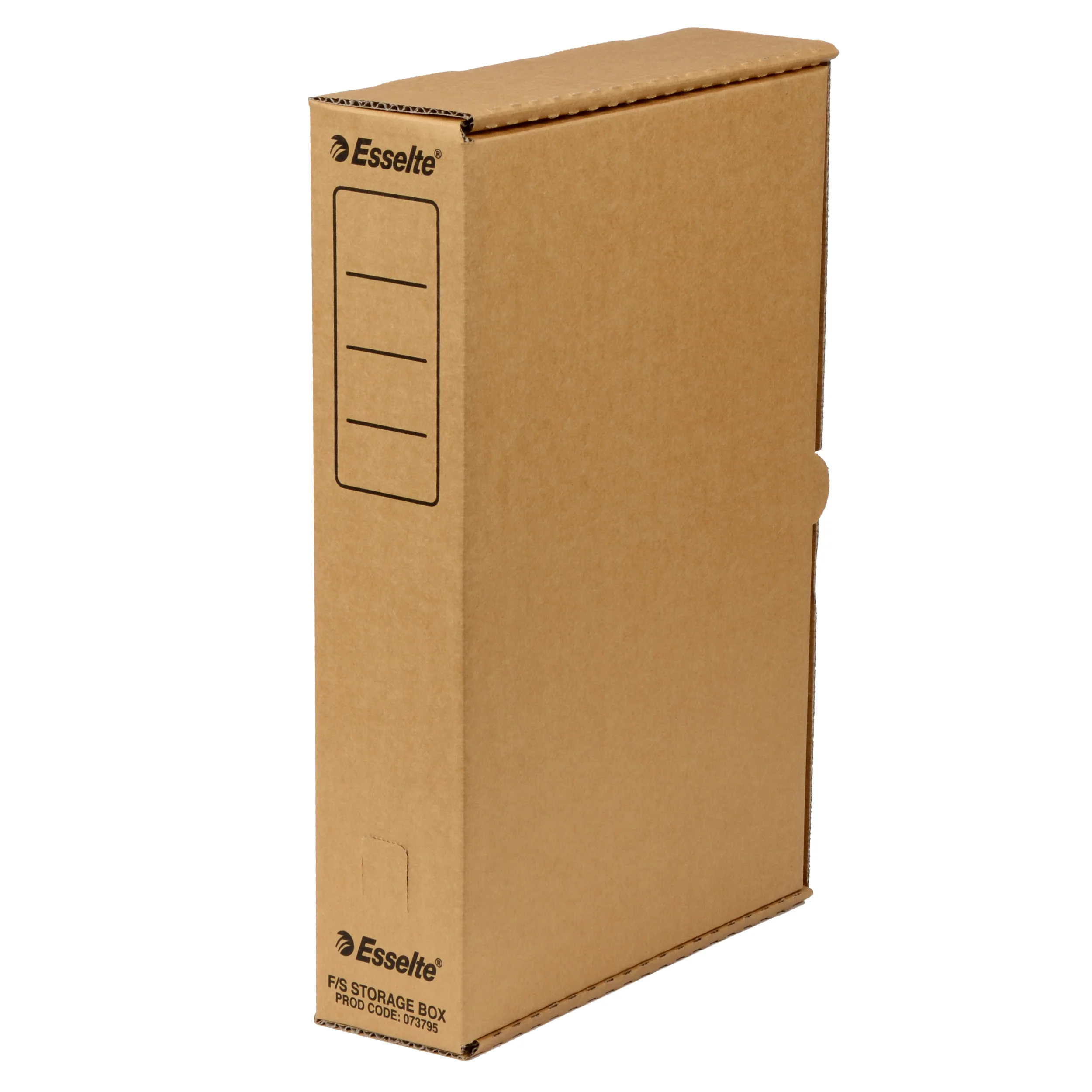 Esselte Storage Box Foolscap Kraft - Pack Of 25 - Nail Gallerys