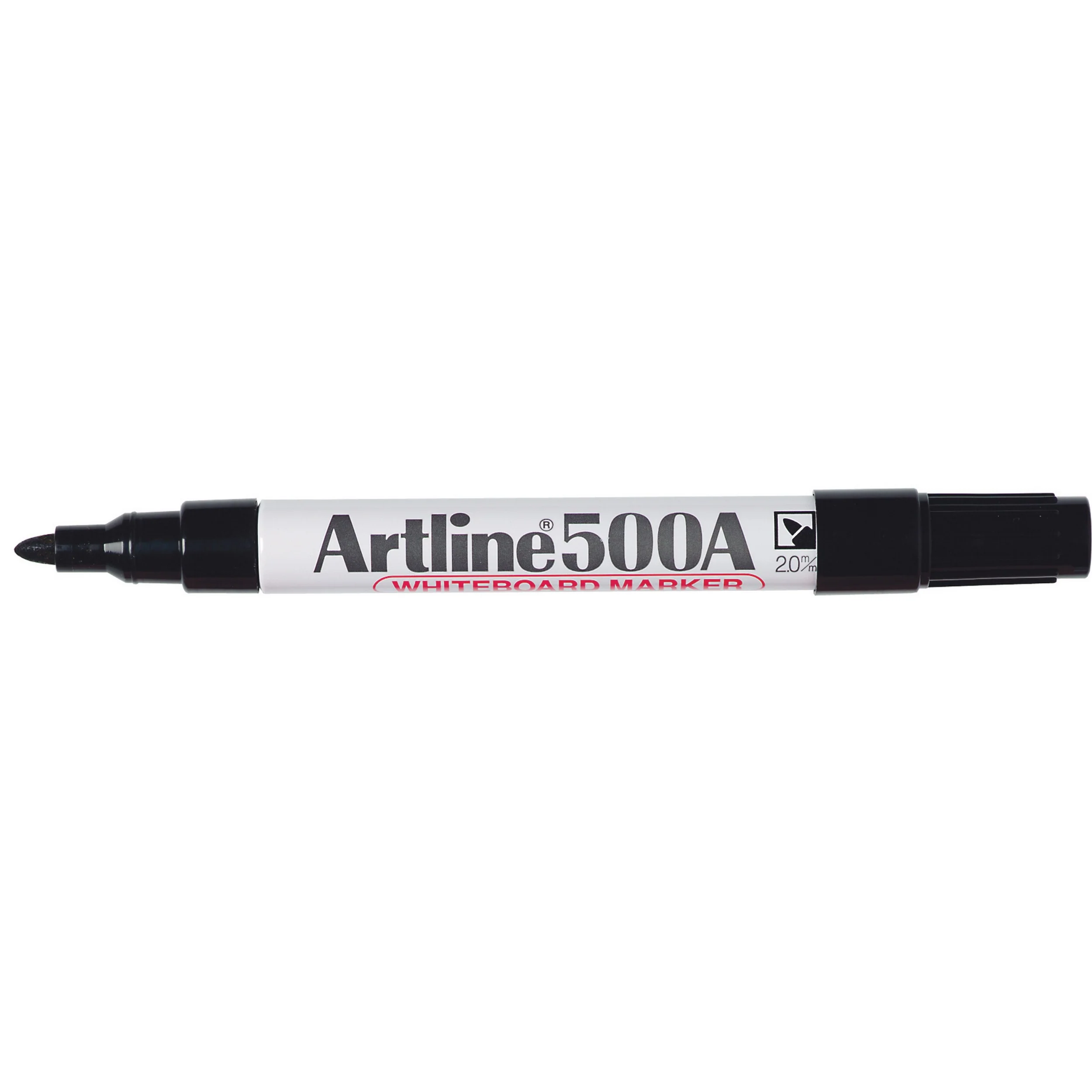 Artline 500a Whiteboard Marker 2mm Bullet Nib Box Of 12 - Nail Gallerys