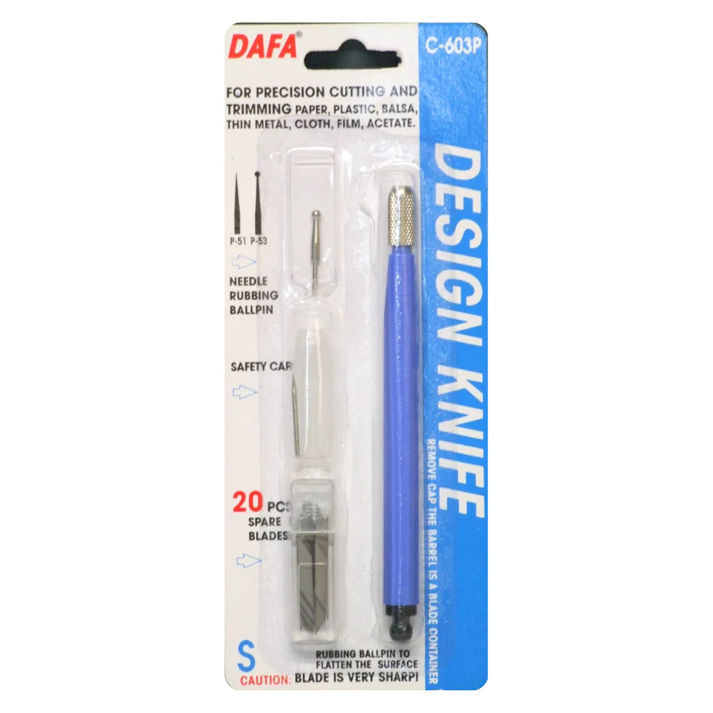 Dafa C-603P Pen Knife With Blade Needle & Ball - Nail Gallerys